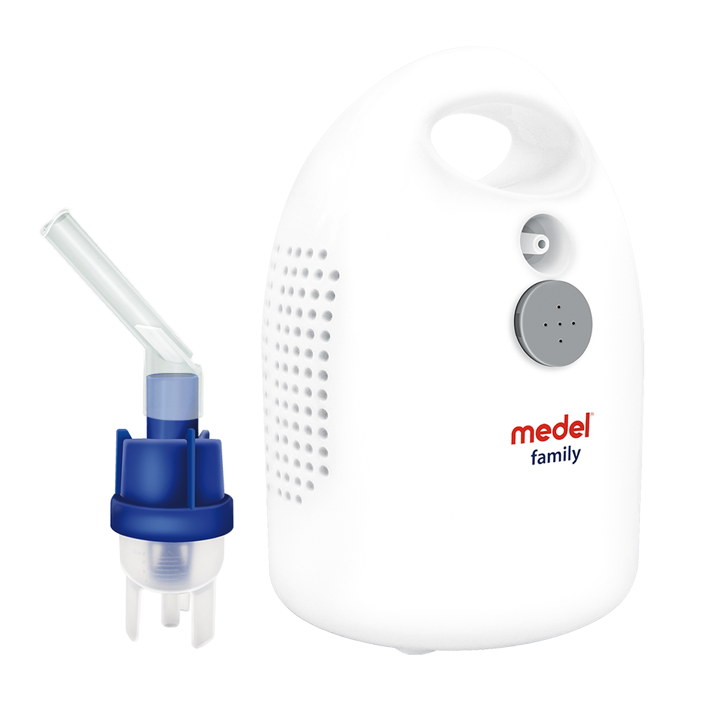 Medel Plus Kit ricambio aerosol nebulizzatore boccaglio forcella 2 maschere  tubo - Farmacia Spargoli Mario